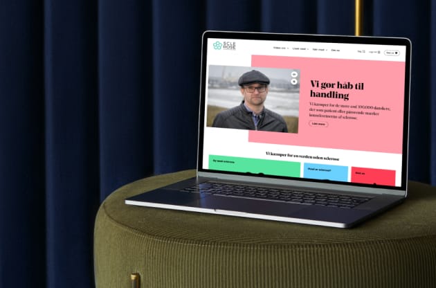 Scleroseforeningen website